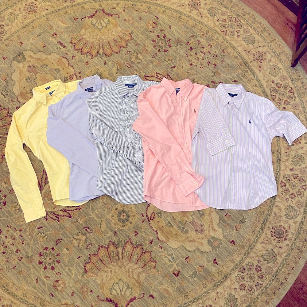 Multiple RL slim 10 shirts. Offers welcome.